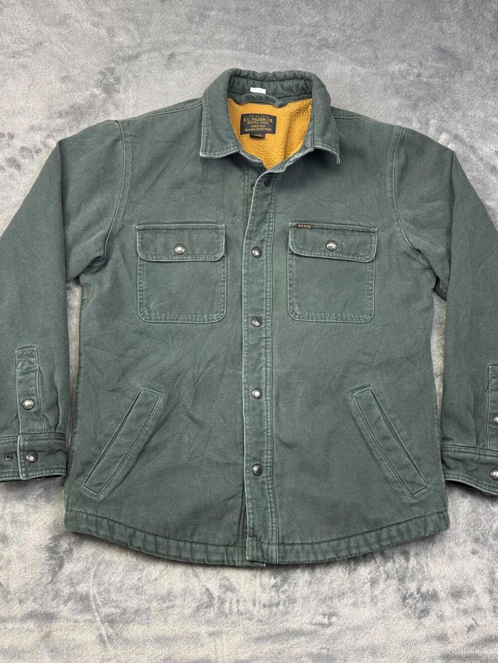 Vintage Filson Heavyweight Cotton Canvas Lined  Jacket